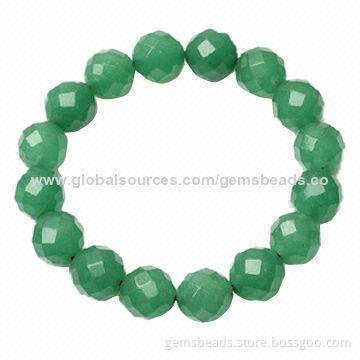 Gemstone bead bracelets